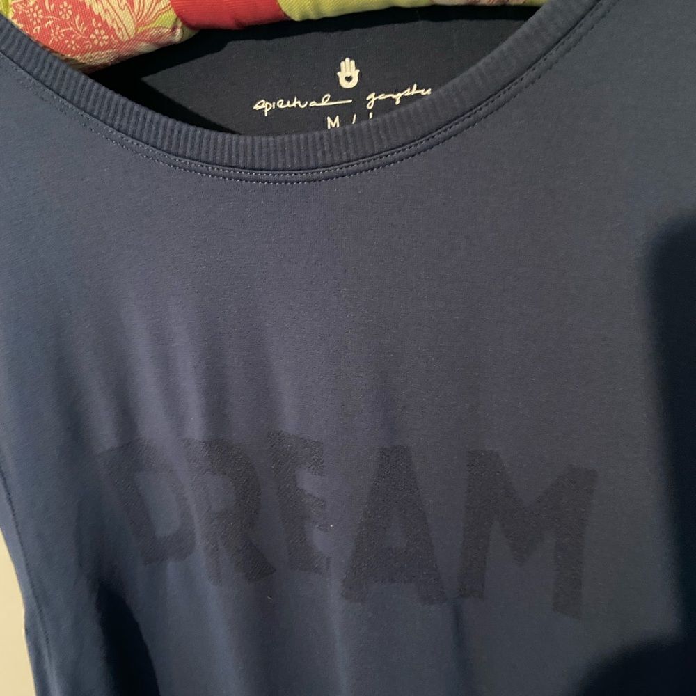 SPIRITUAL GANGSTER  Womens Sunshine Savasava Dream Sleeveless Muscle Top Med/Lar - Picture 2 of 5